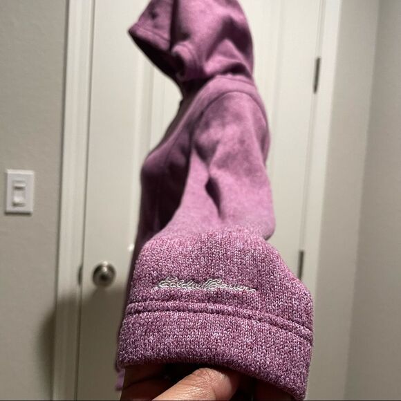 EDDIE BAUER super soft and comfy, full zip hooded sweater - Picture 9 of 11